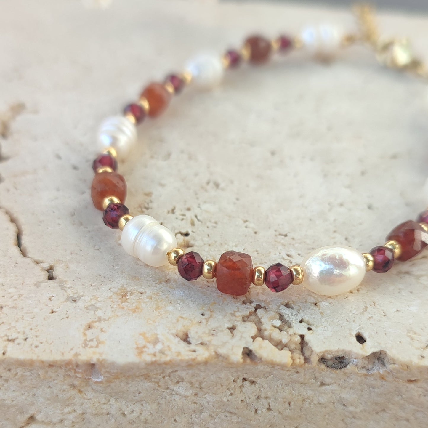 Bracelet Grenade ; Création