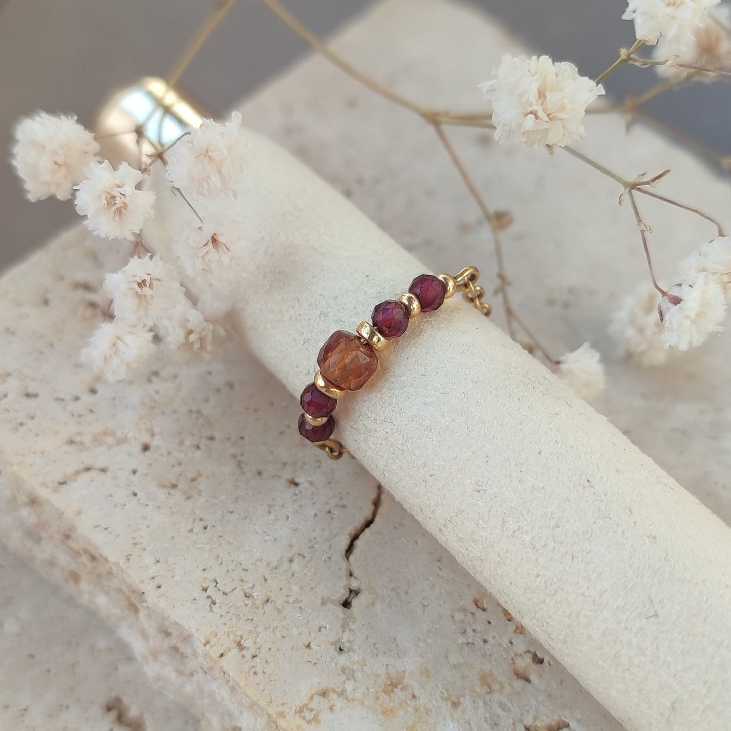 Bague Grenade ; création