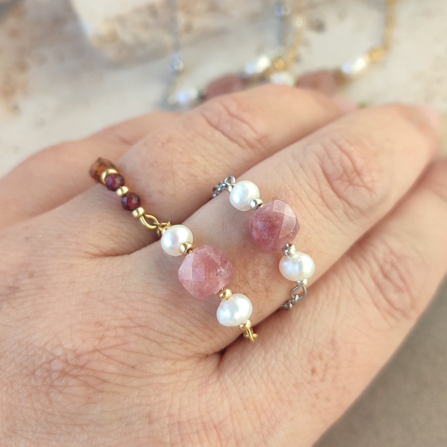 Bague Pinky ; création