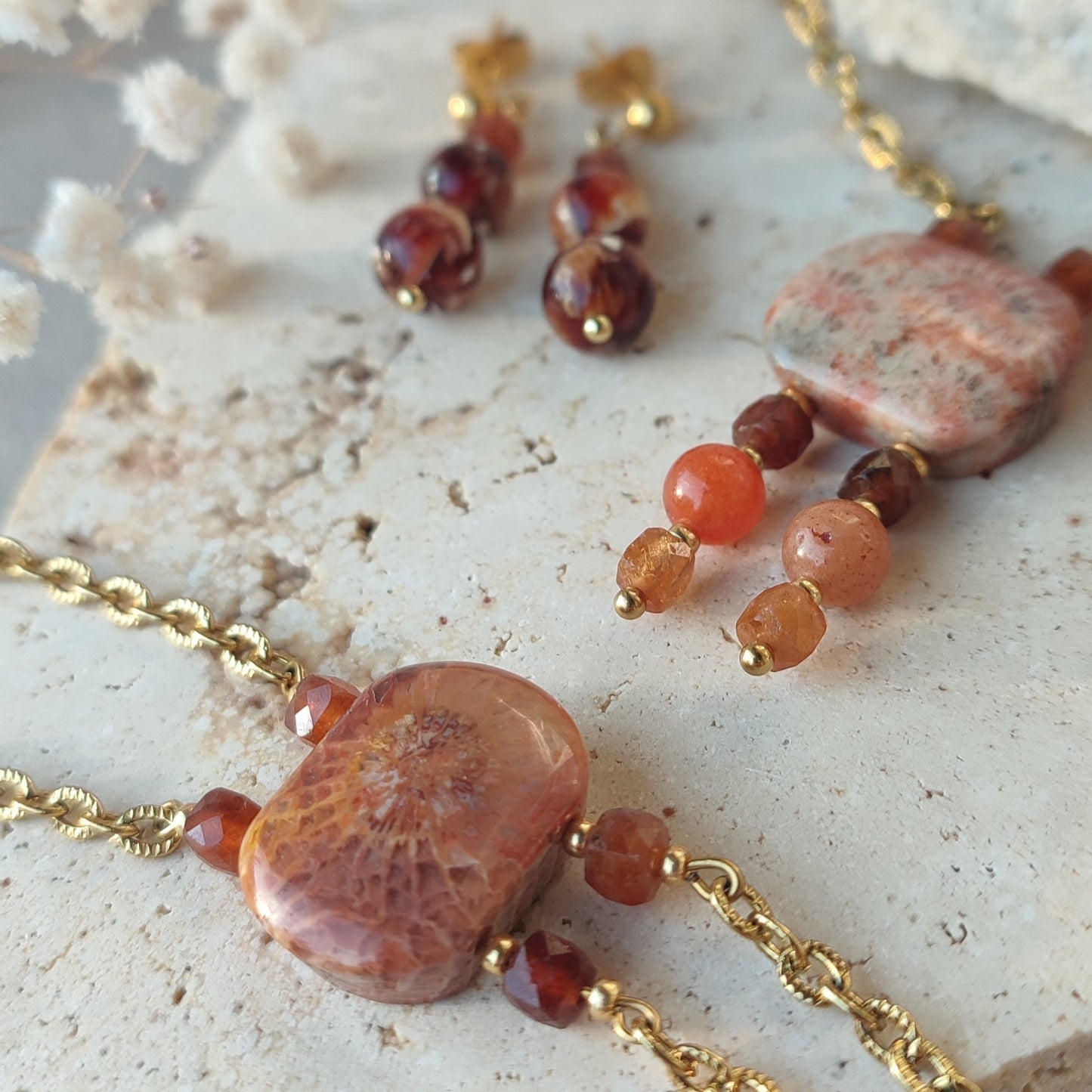 Bracelet Coralia ; création