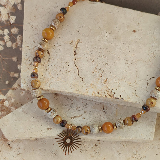 Collier Savana ; Création