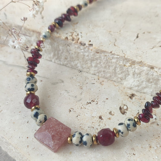 Collier Garnéa ; création