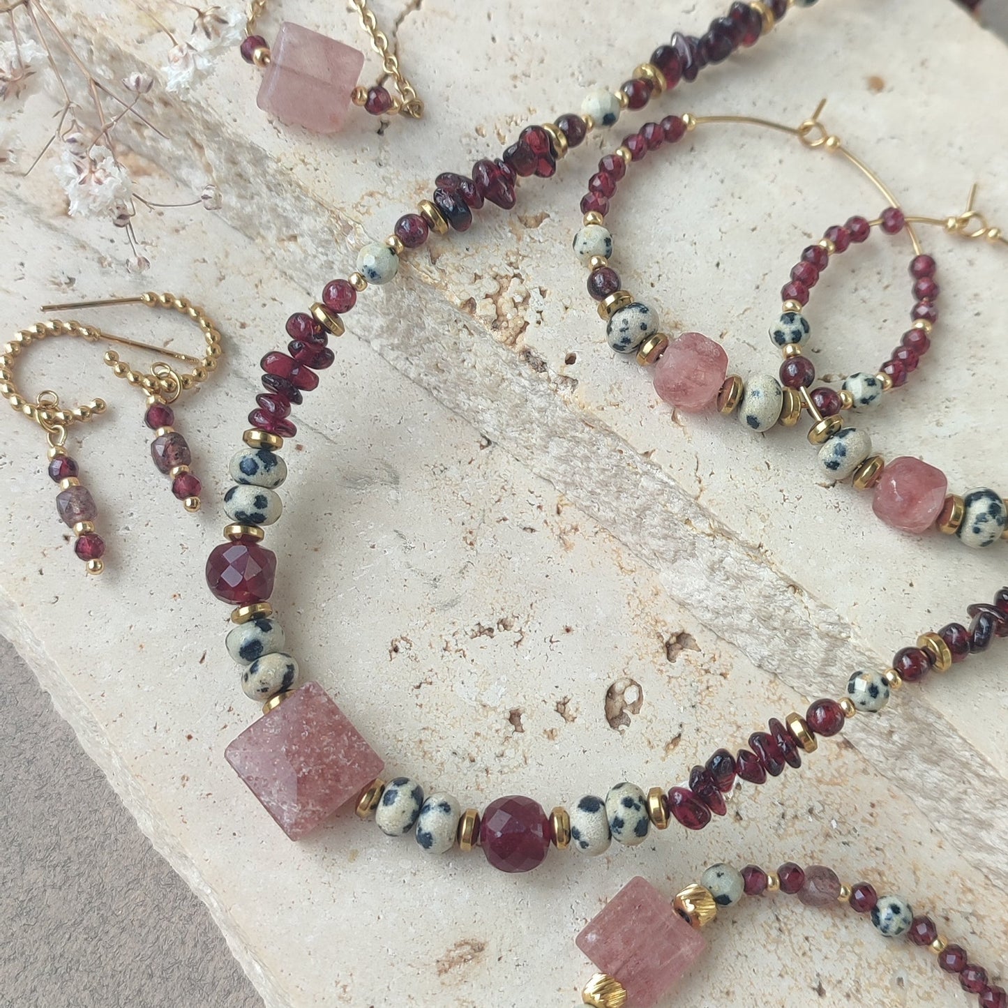 Collier Garnéa ; création