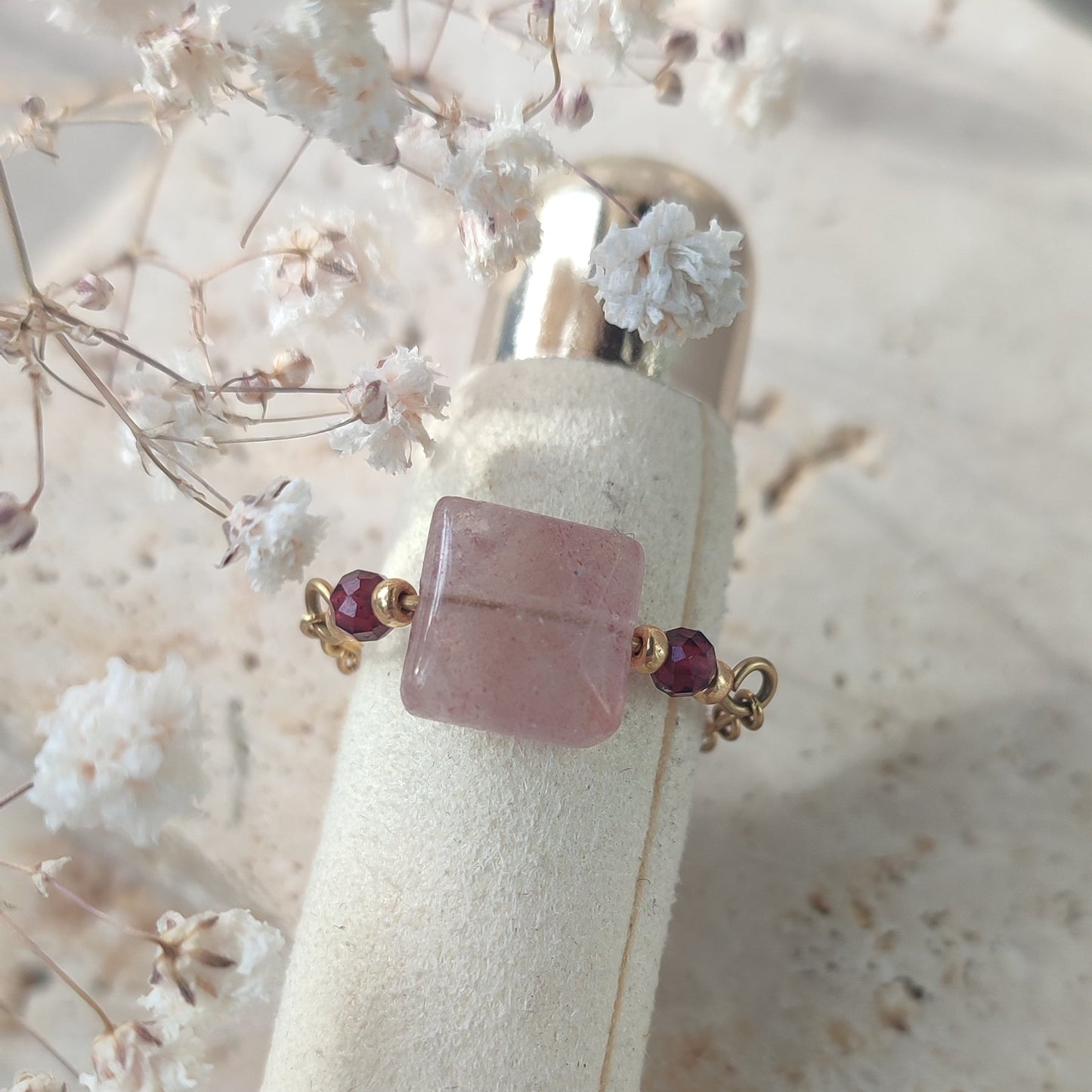 Bague Garnéa ; création