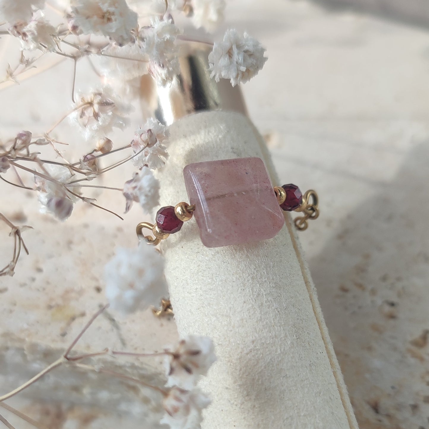 Bague Garnéa ; création