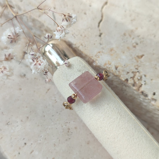 Bague Garnéa ; création