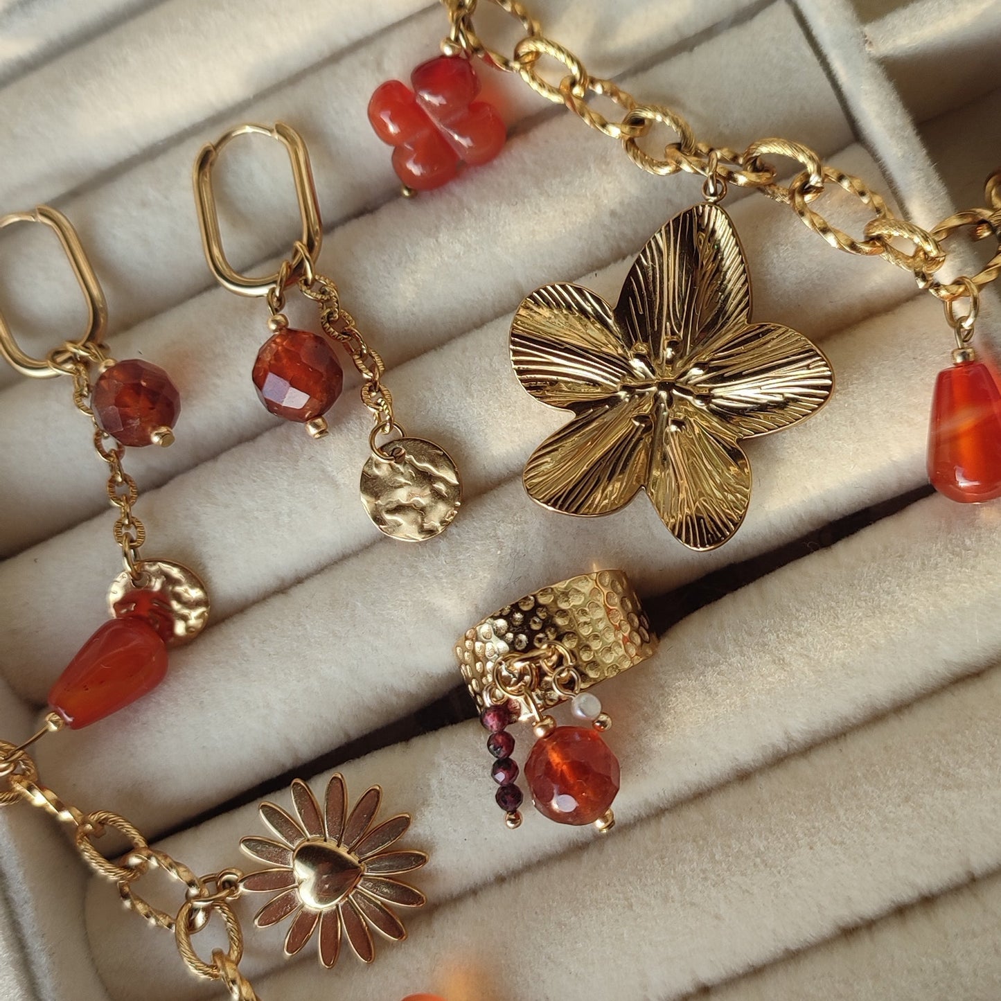 Boucles Christiane 3 en 1 ; création