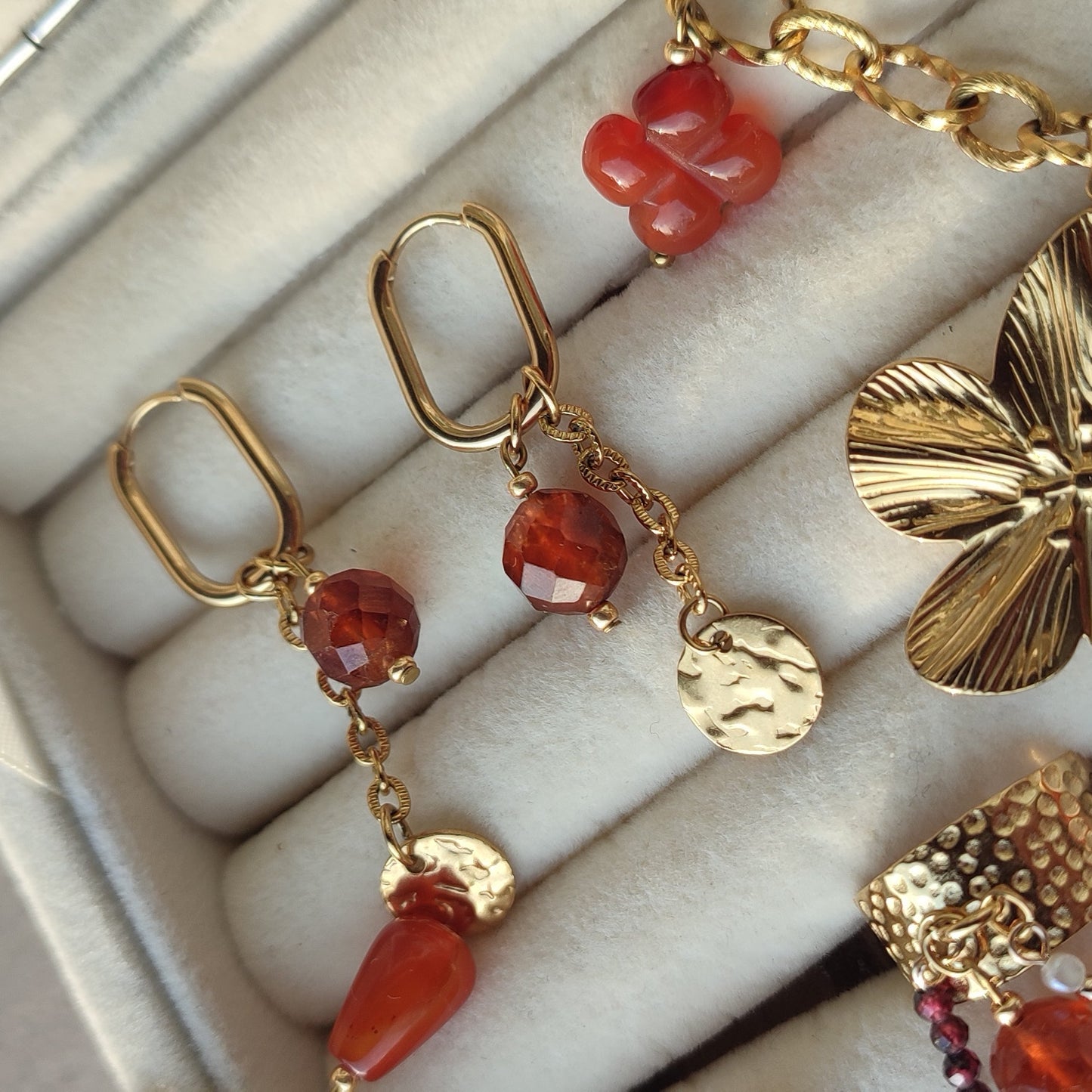 Boucles Christiane 3 en 1 ; création