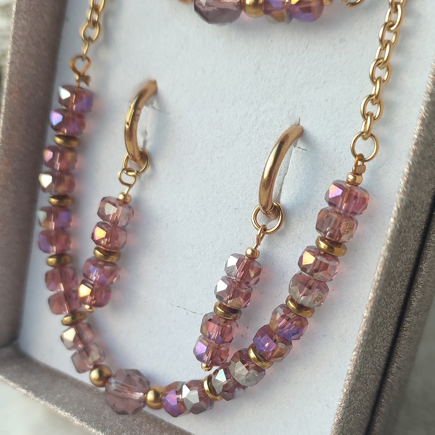 Coffret purple ; création