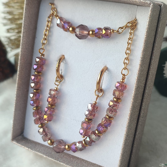 Coffret purple ; création