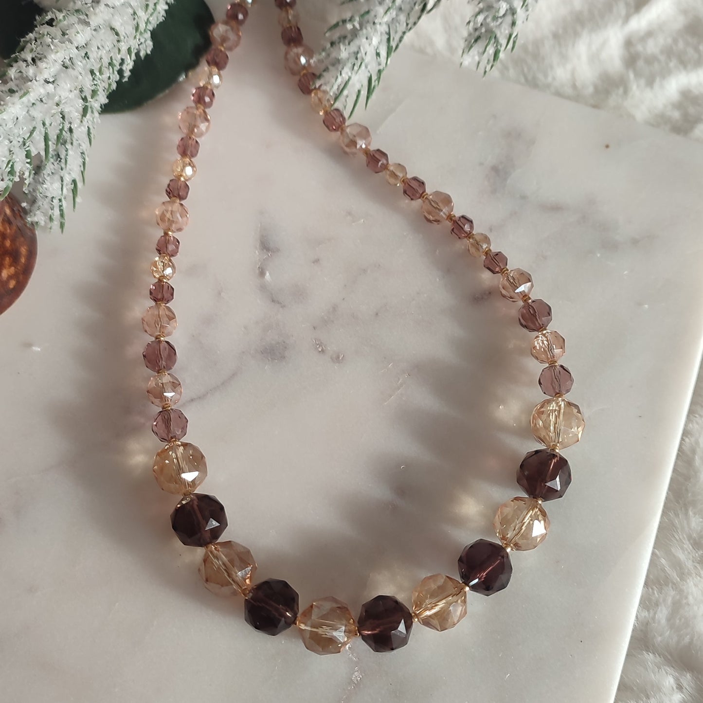 Collier Sissi ; Création
