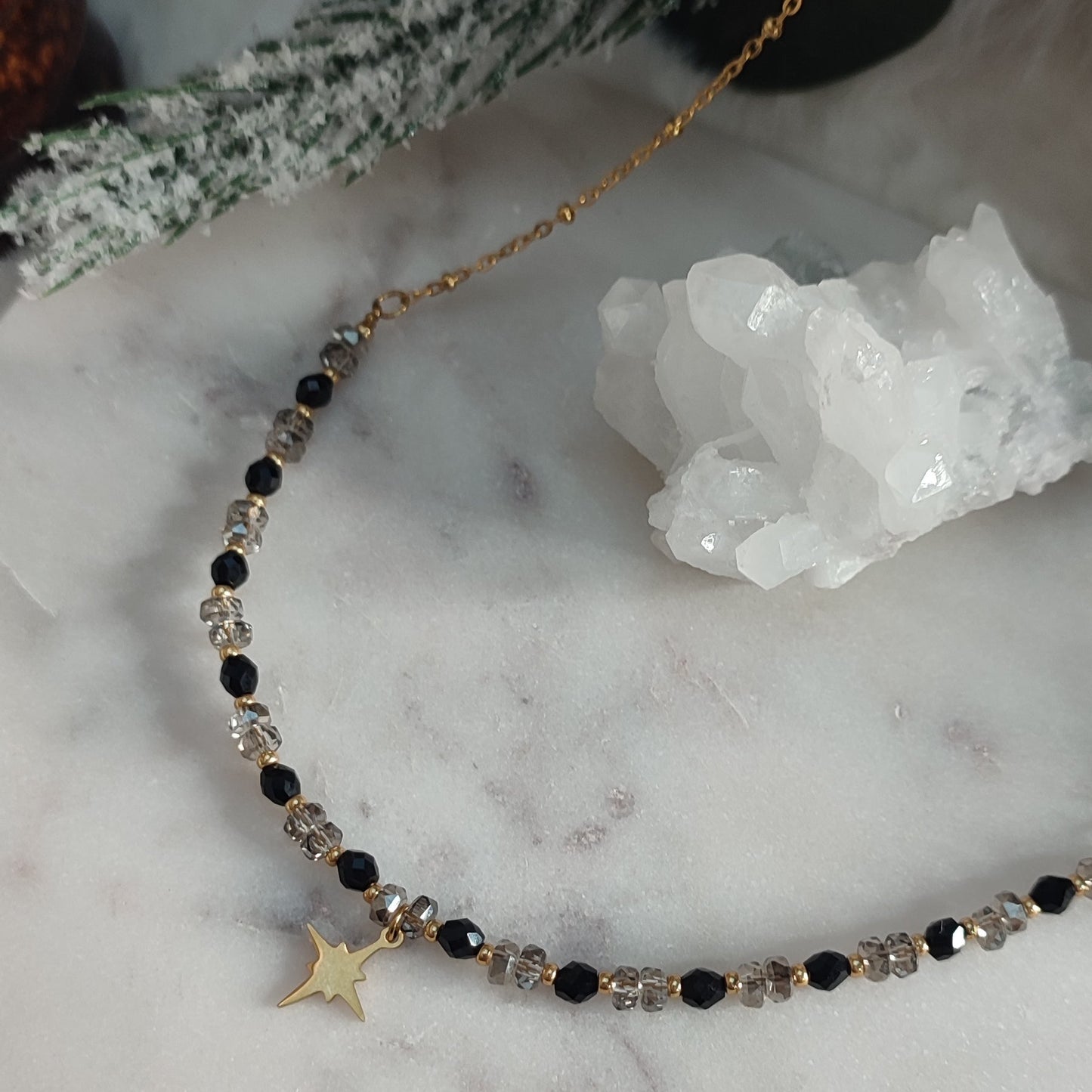 Collier orla star ; création