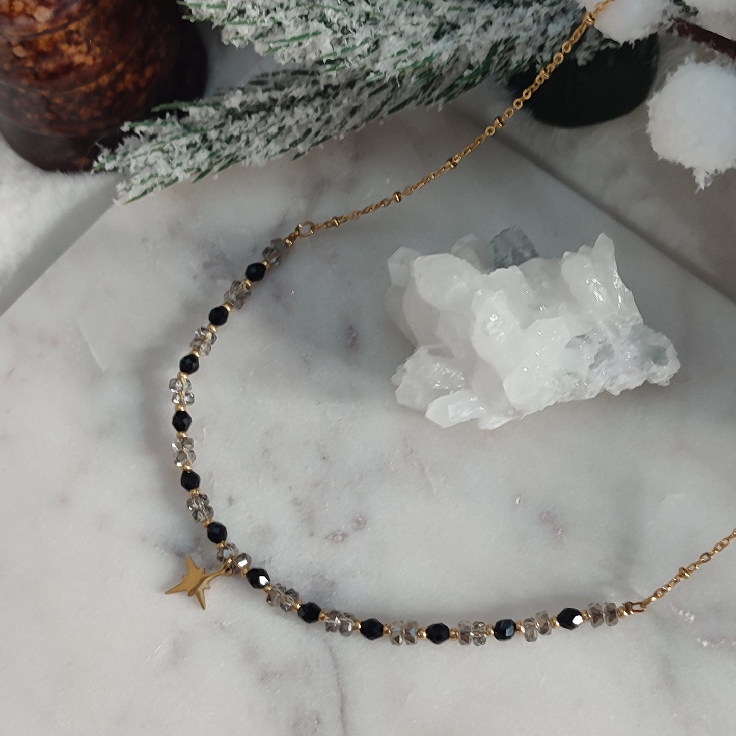 Collier orla star ; création