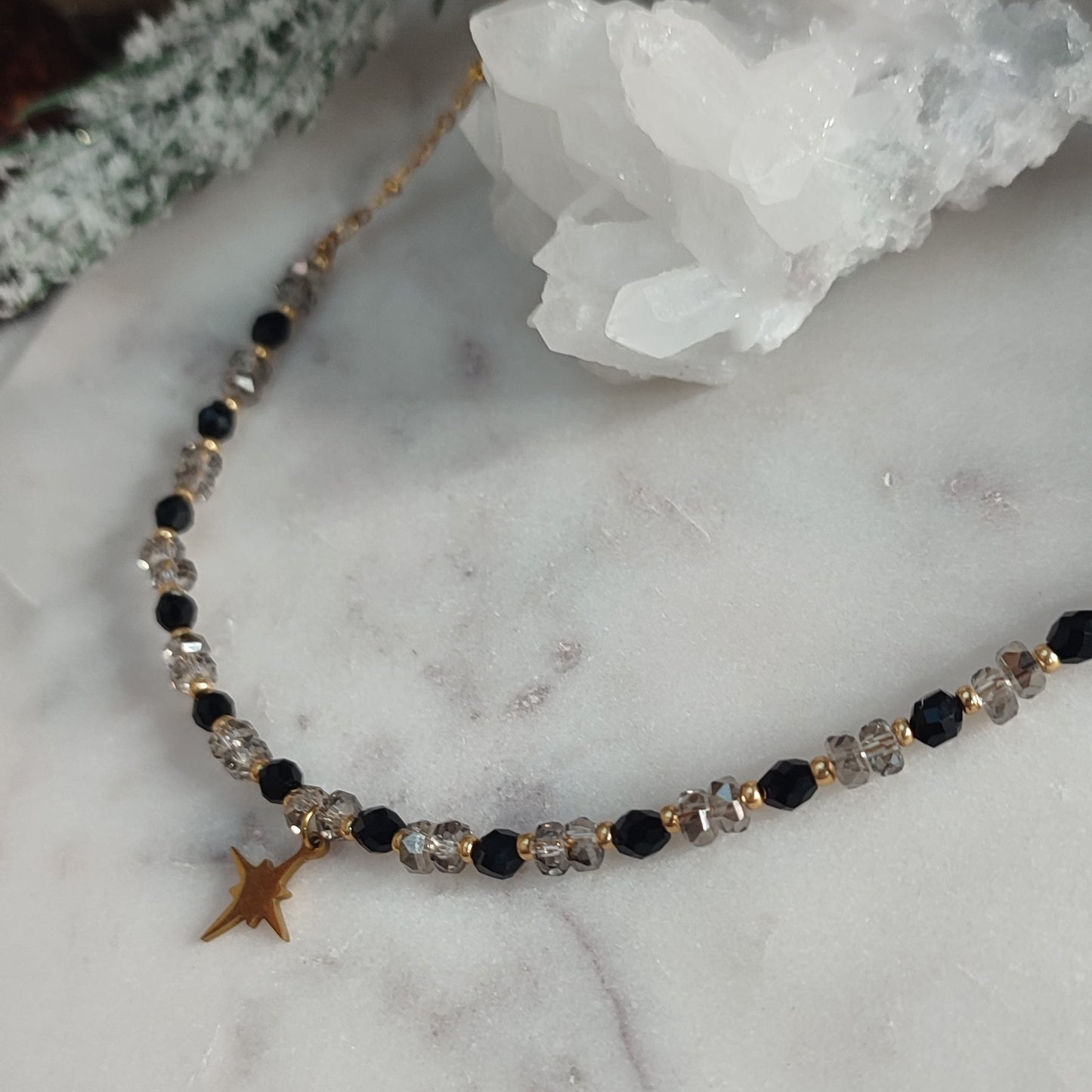 Collier orla star ; création