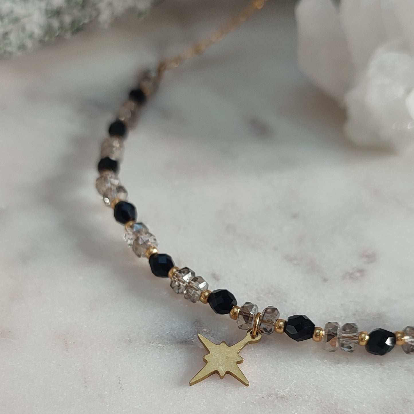 Collier orla star ; création