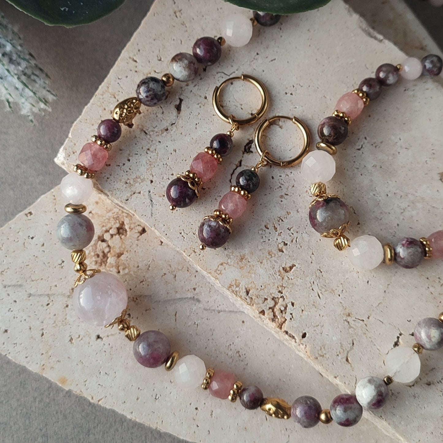 Collier marylou ; création