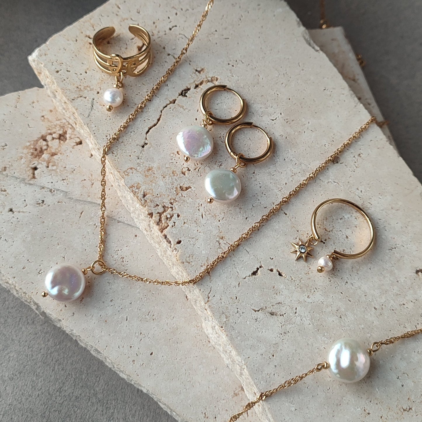 Bague Mini Perline ; création