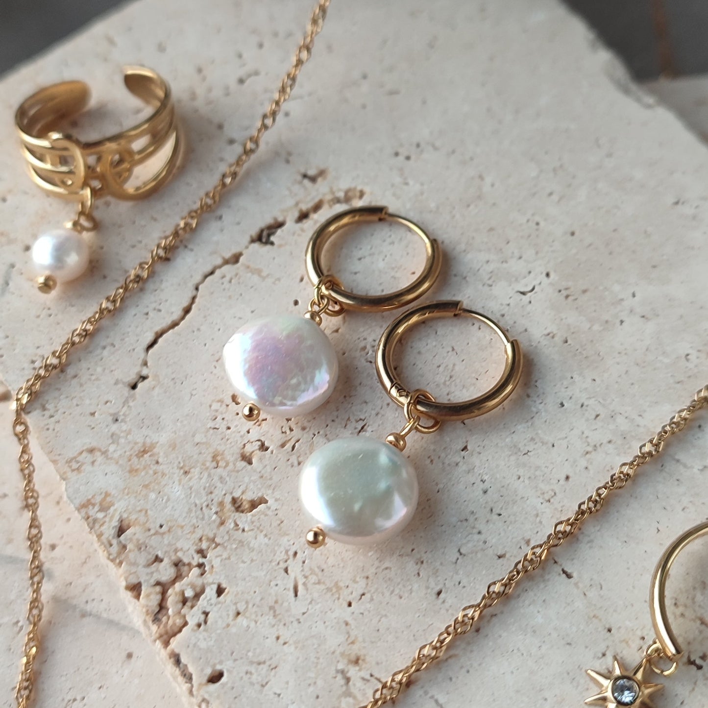 Boucles Perline  ; Création