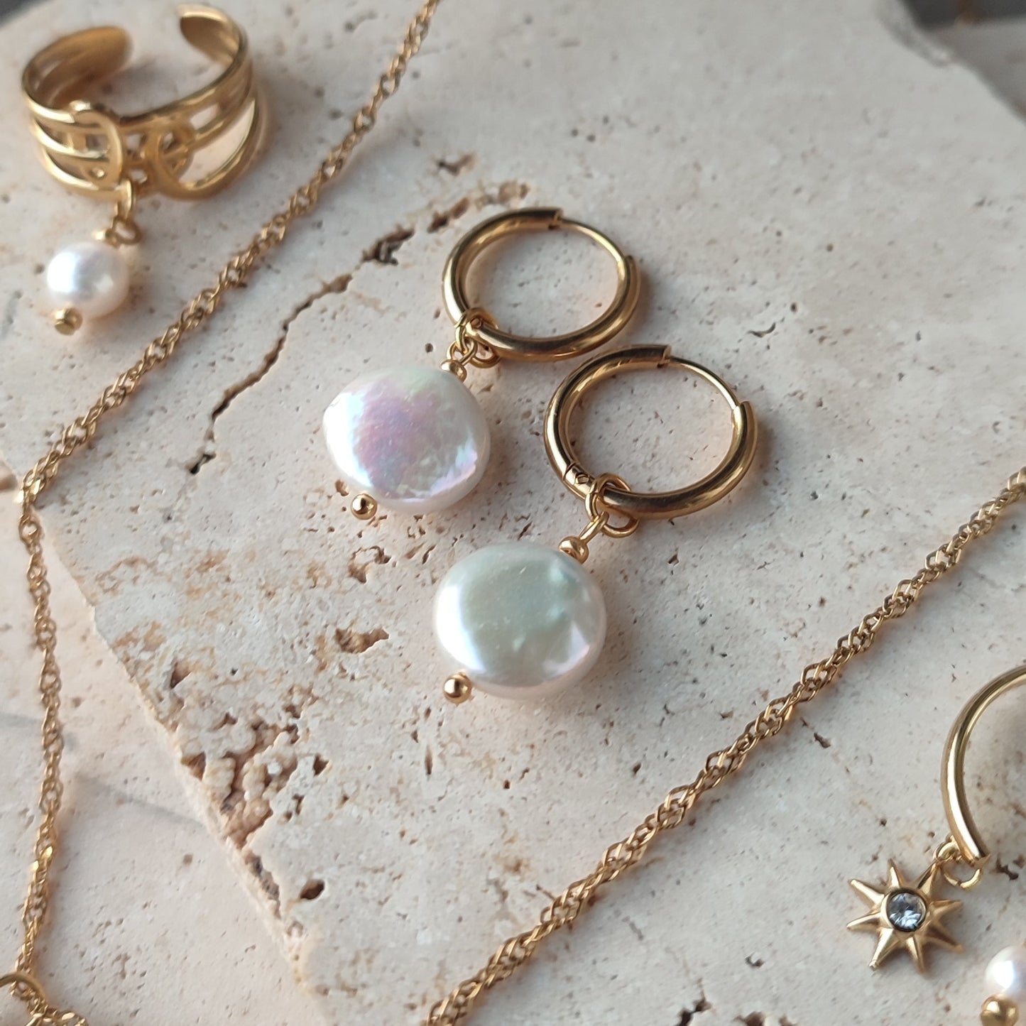 Bague Mini Perline ; création