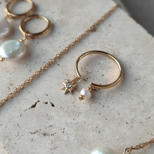 Bague Mini Perline ; création