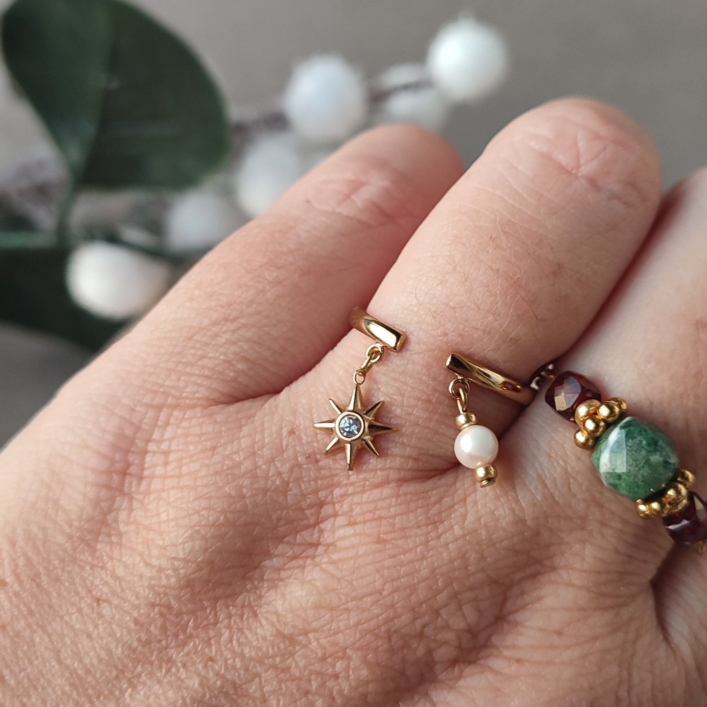 Bague Mini Perline ; création