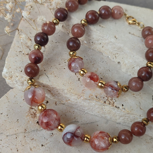 Collier Fire ; création