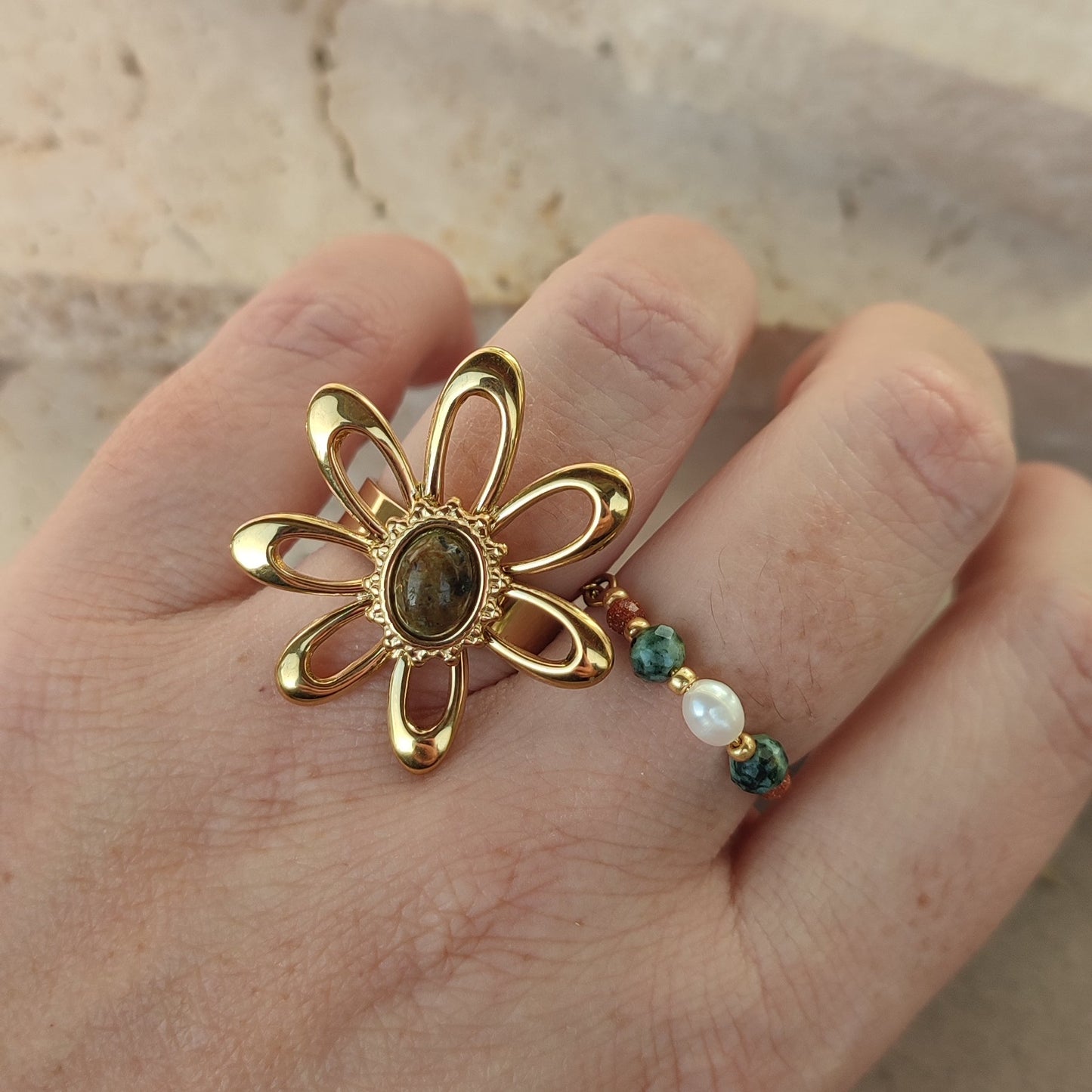 Bague Elyne ; création