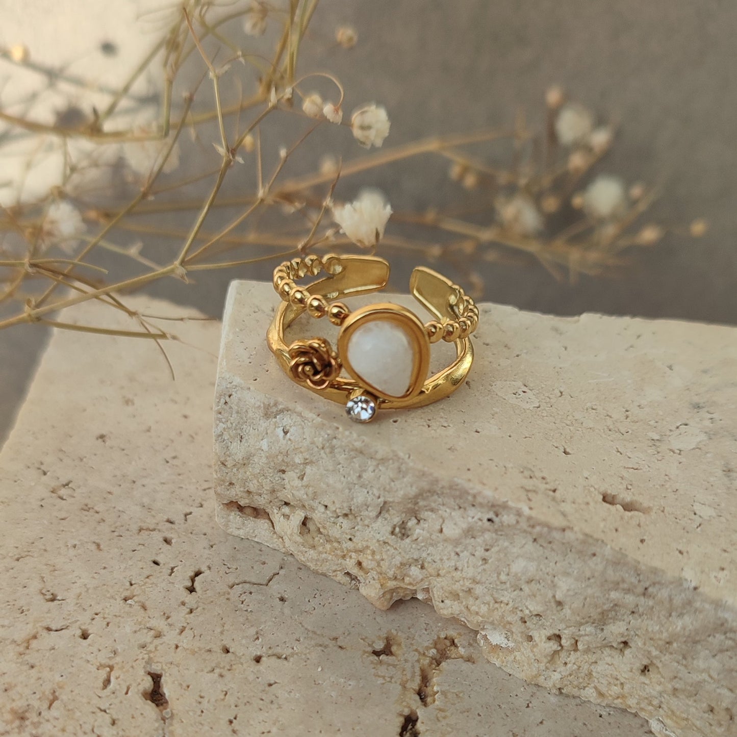 Bague Rose