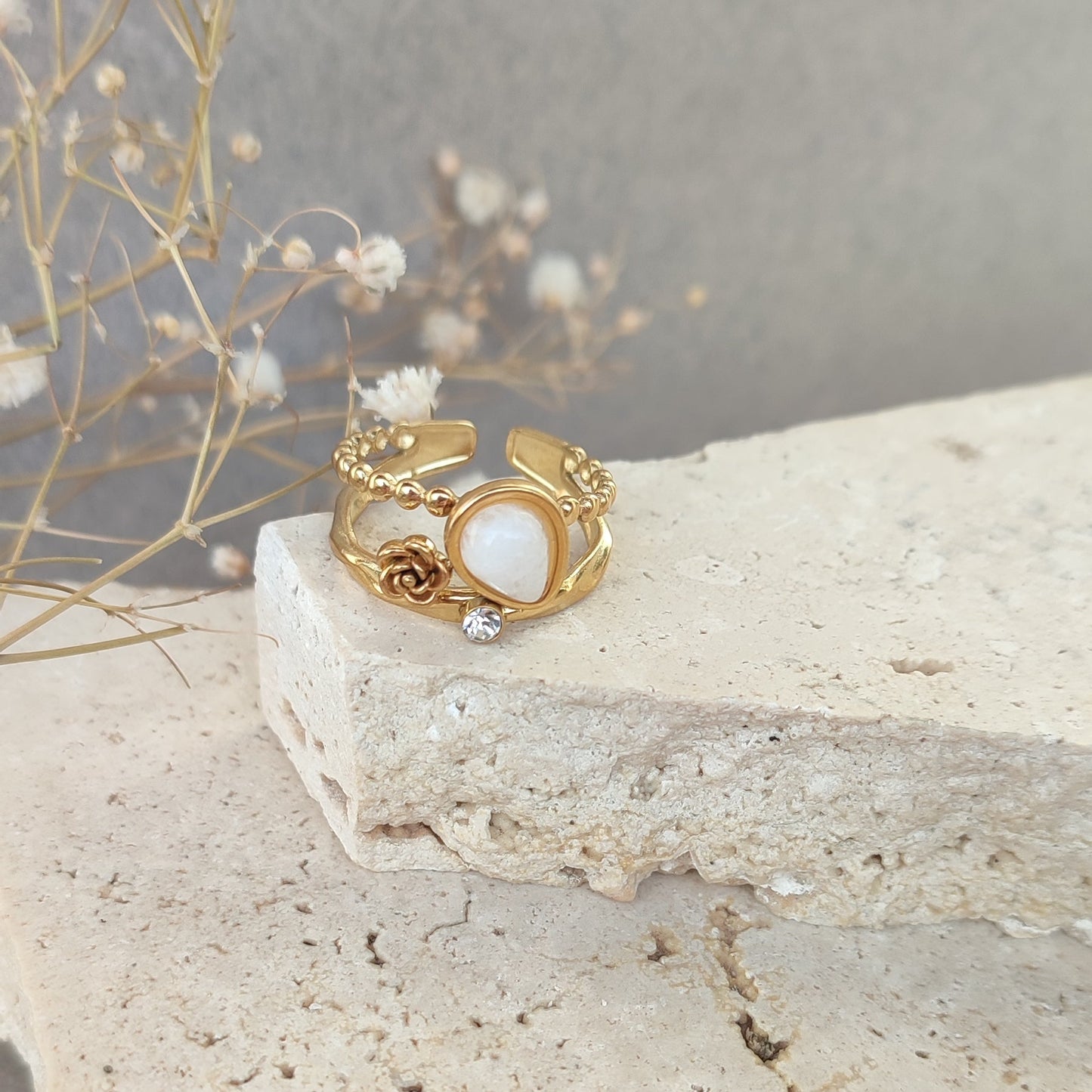 Bague Rose