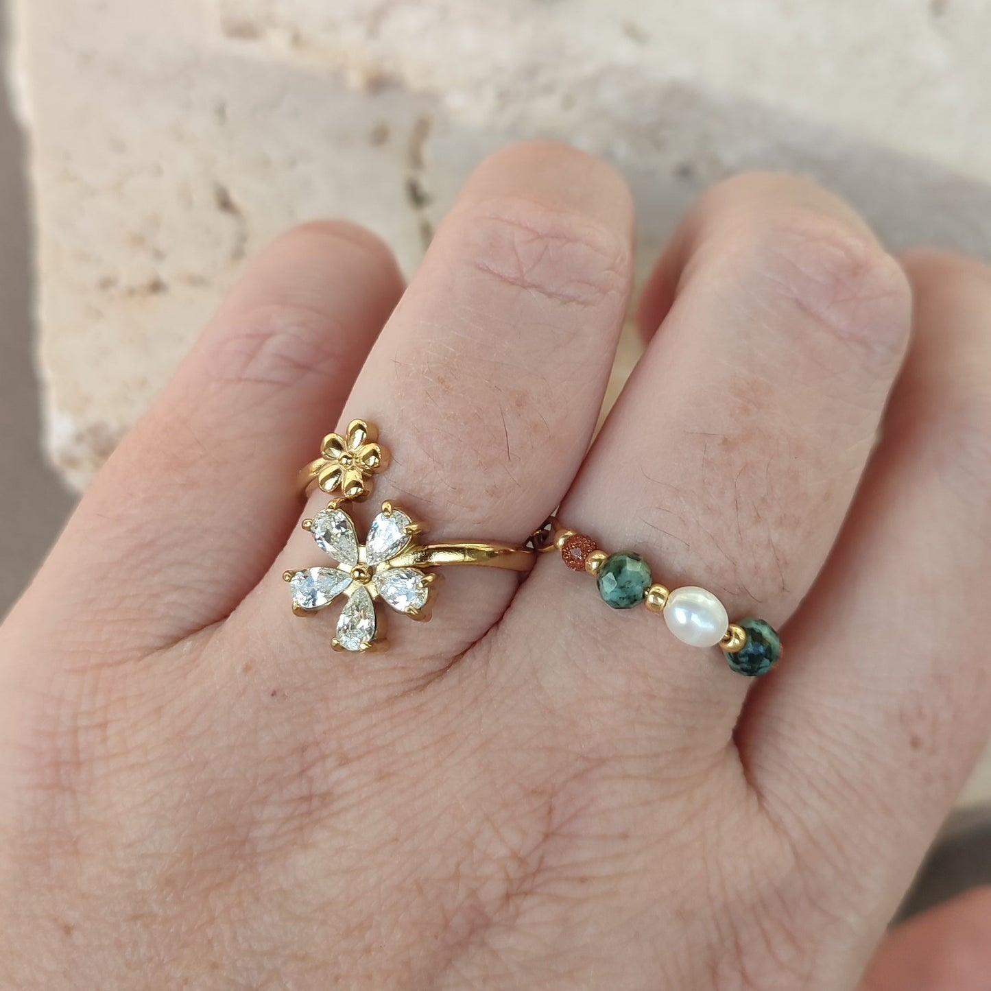 Bague Elyne ; création