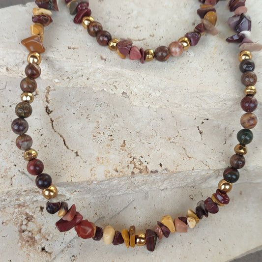 Collier Moka ; création