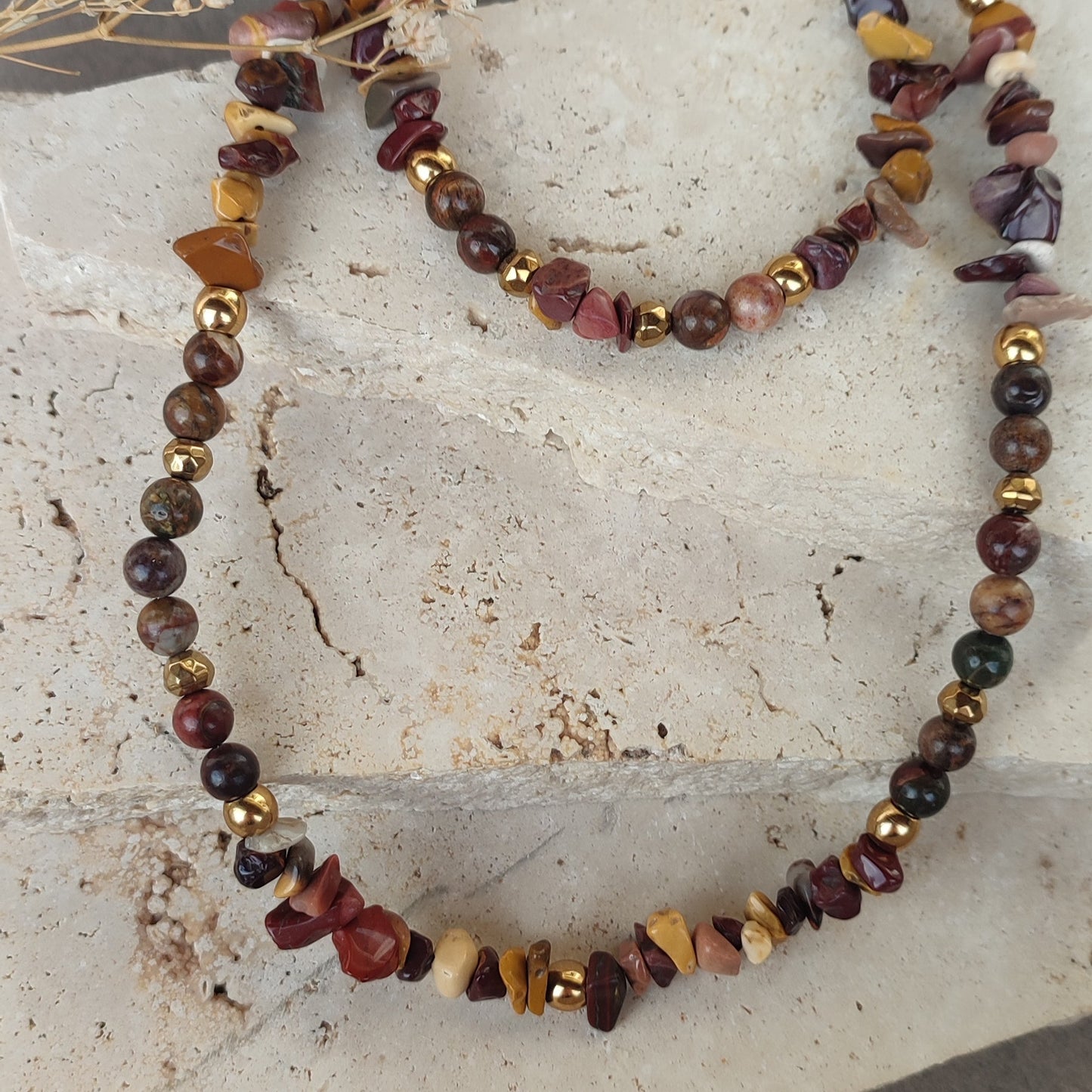 Collier Moka ; création