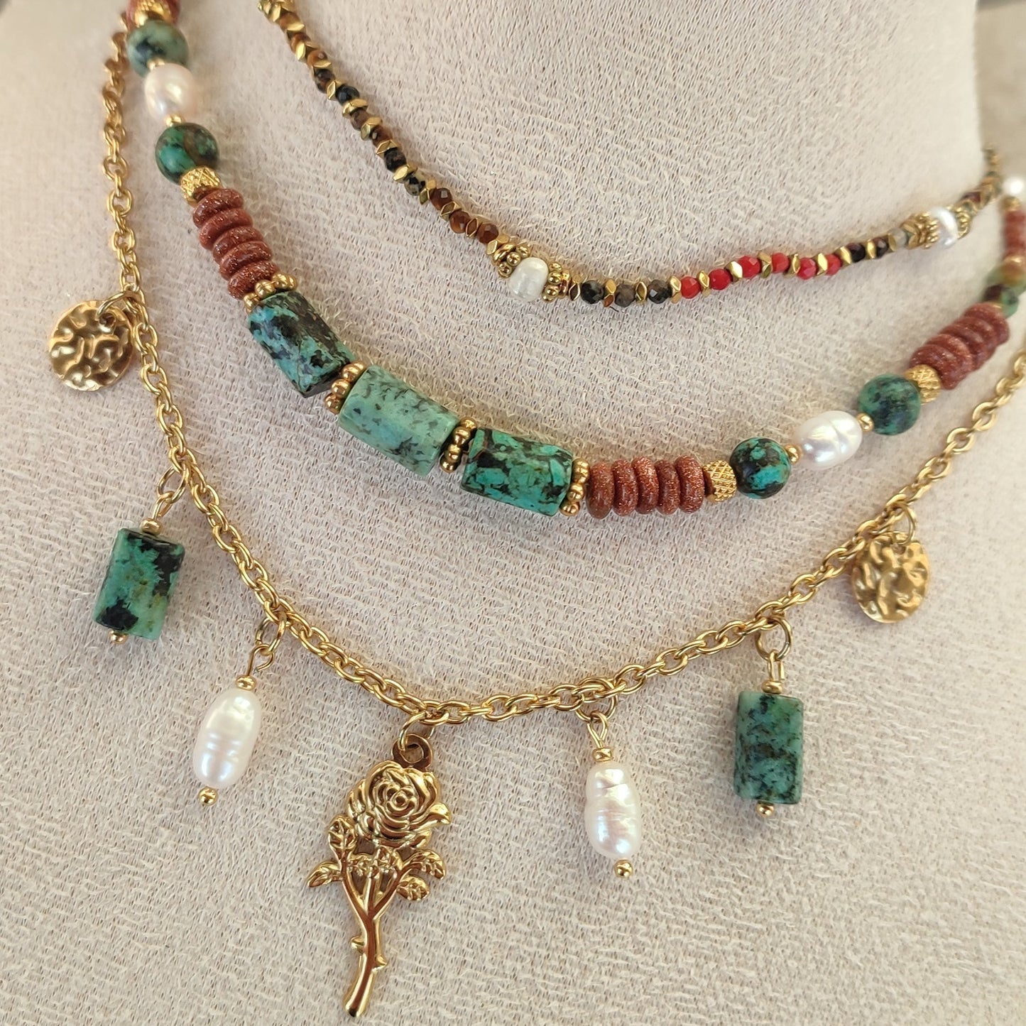 Collier Elyna ; création