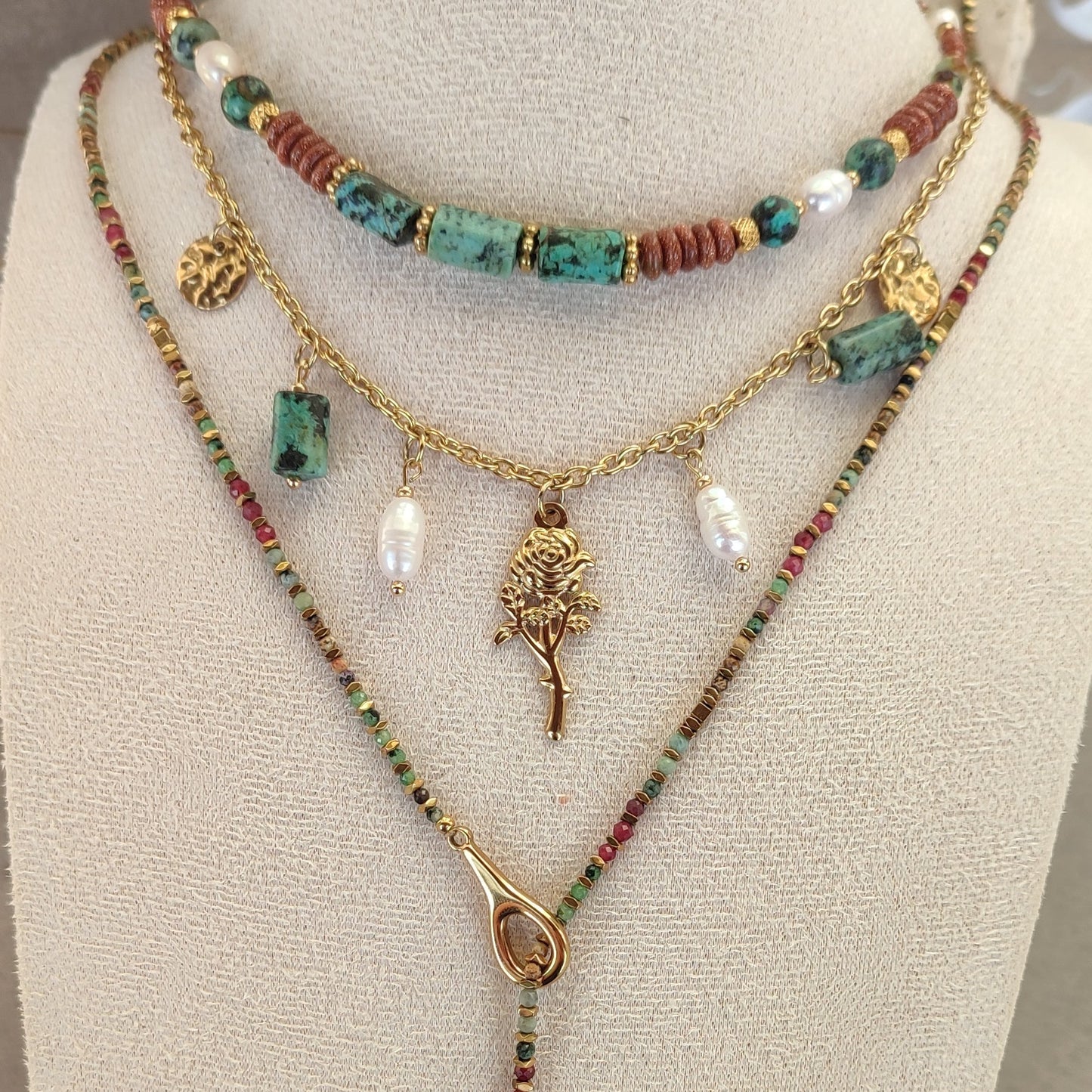 Collier Elyna ; création