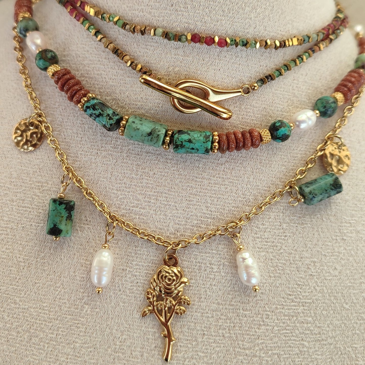 Collier Elyna ; création