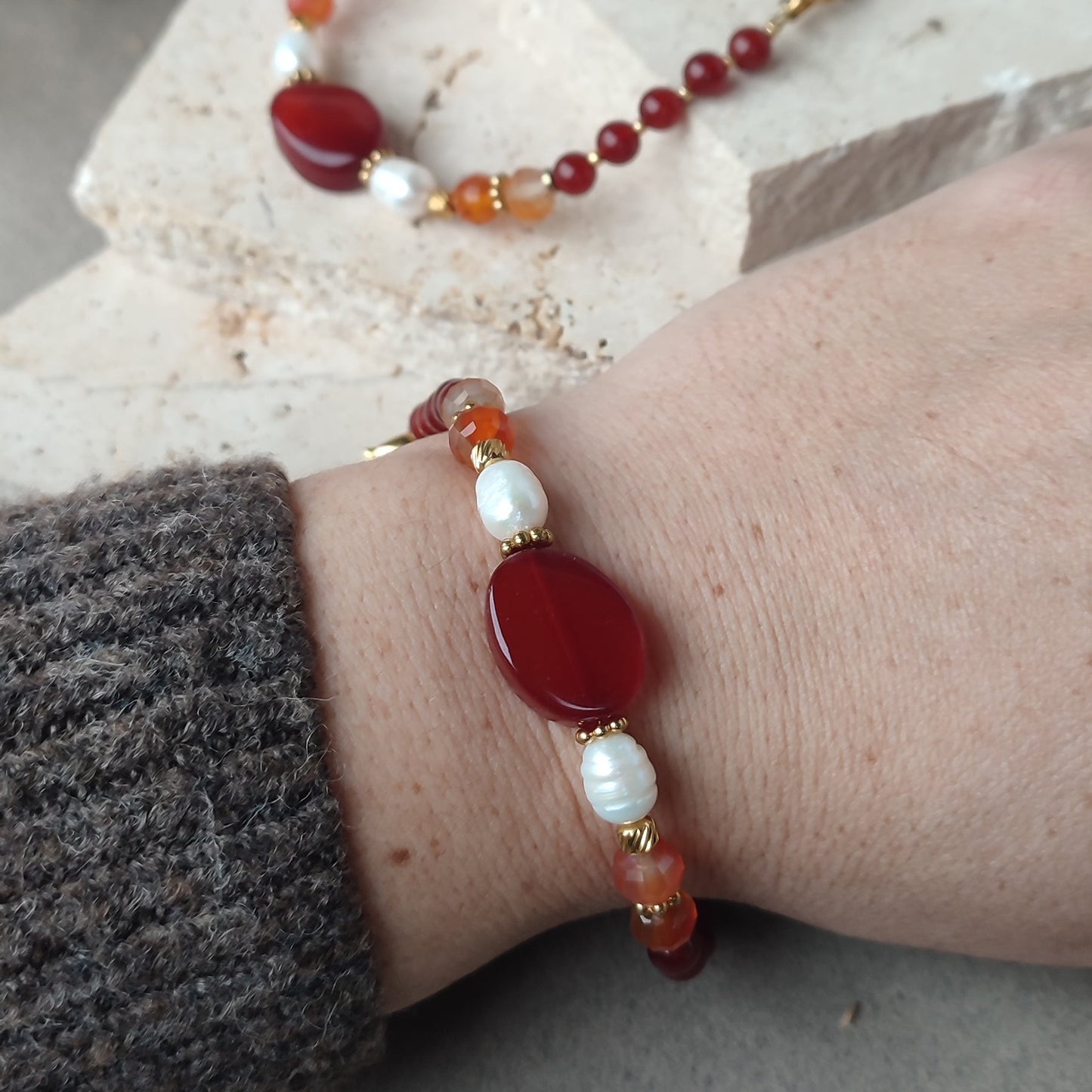 Bracelet Prisca ; création