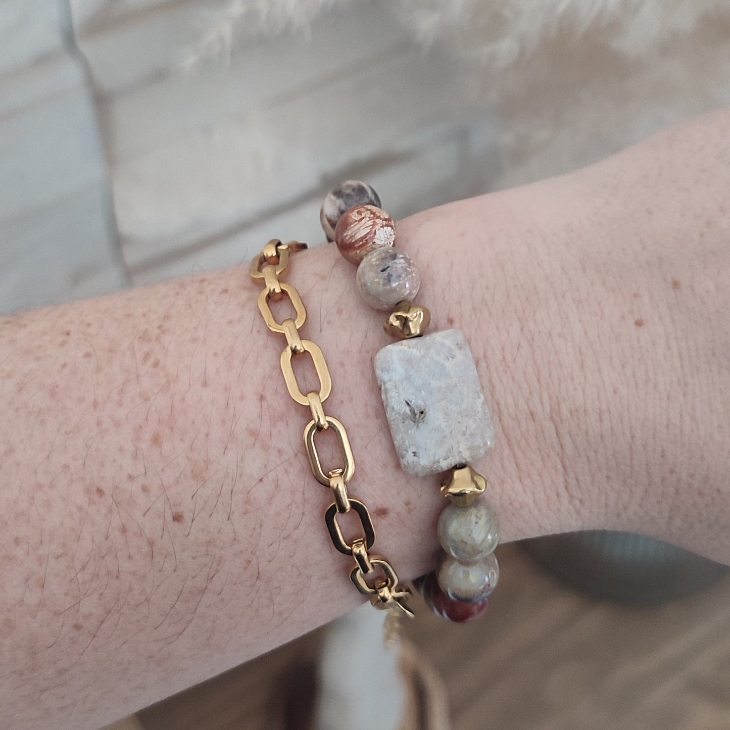 Bracelet Anne ; création