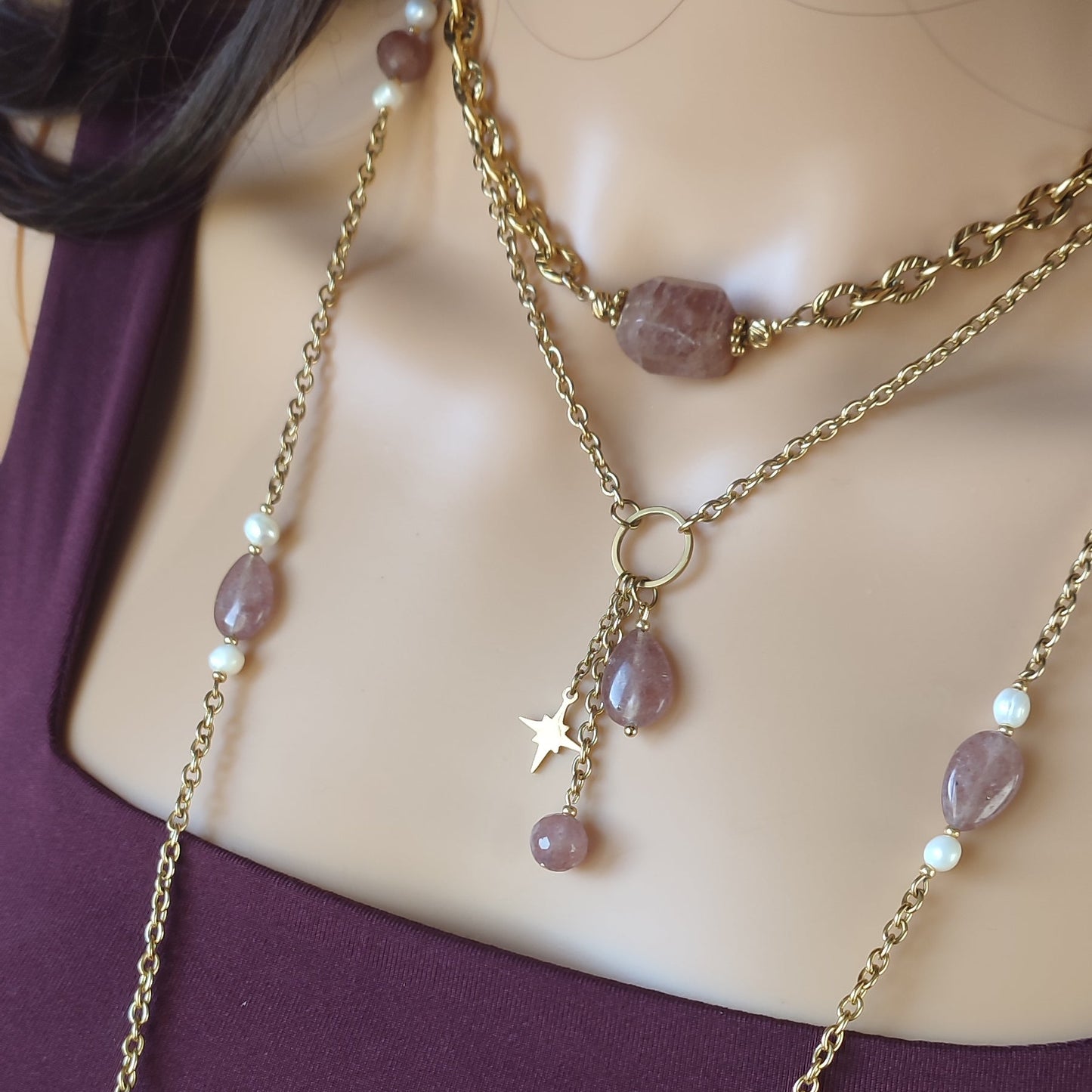 Collier Louna ; création