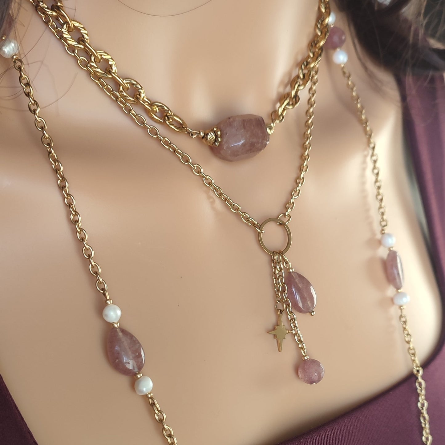 Collier Louna ; création