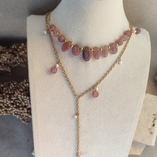 Collier Y Rosa ; création