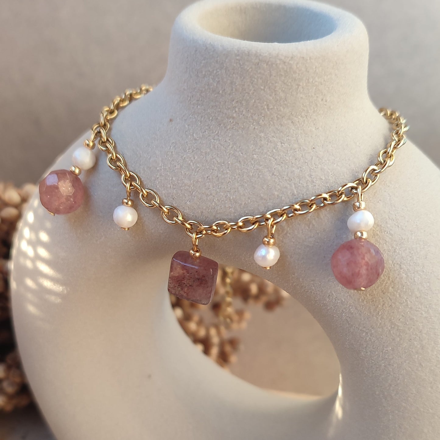 Bracelet Rosa ; création