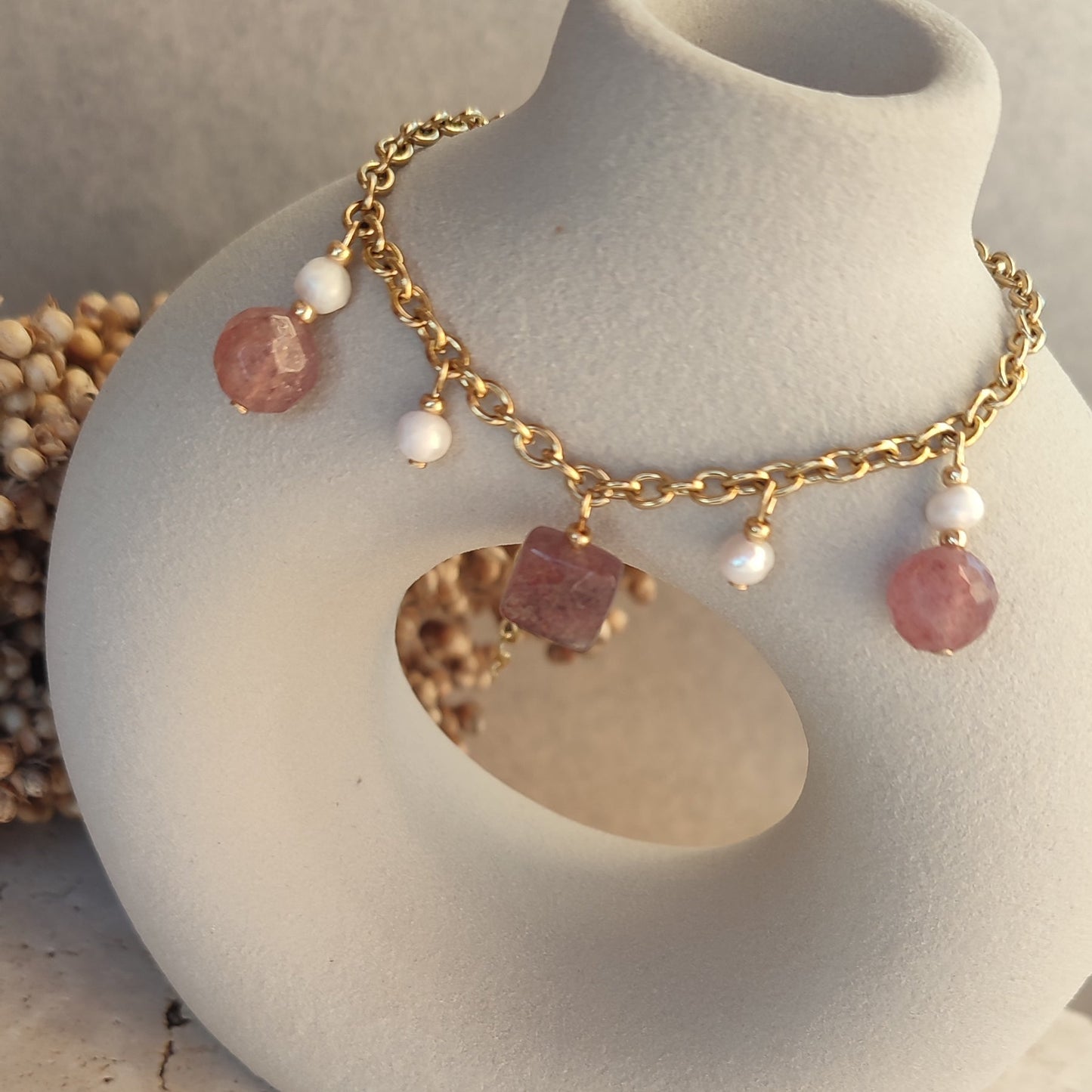 Bracelet Rosa ; création