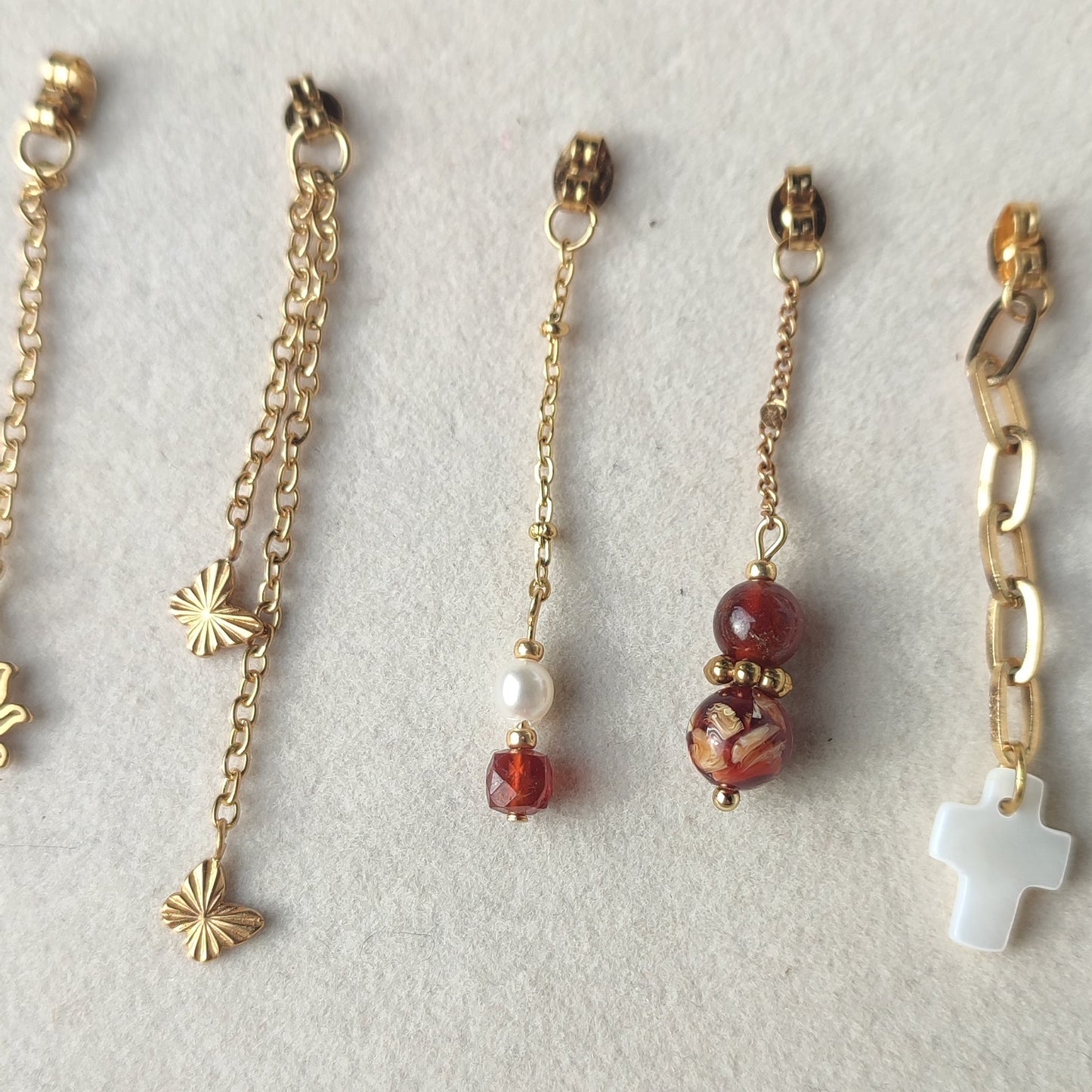 Dos de boucles ; création