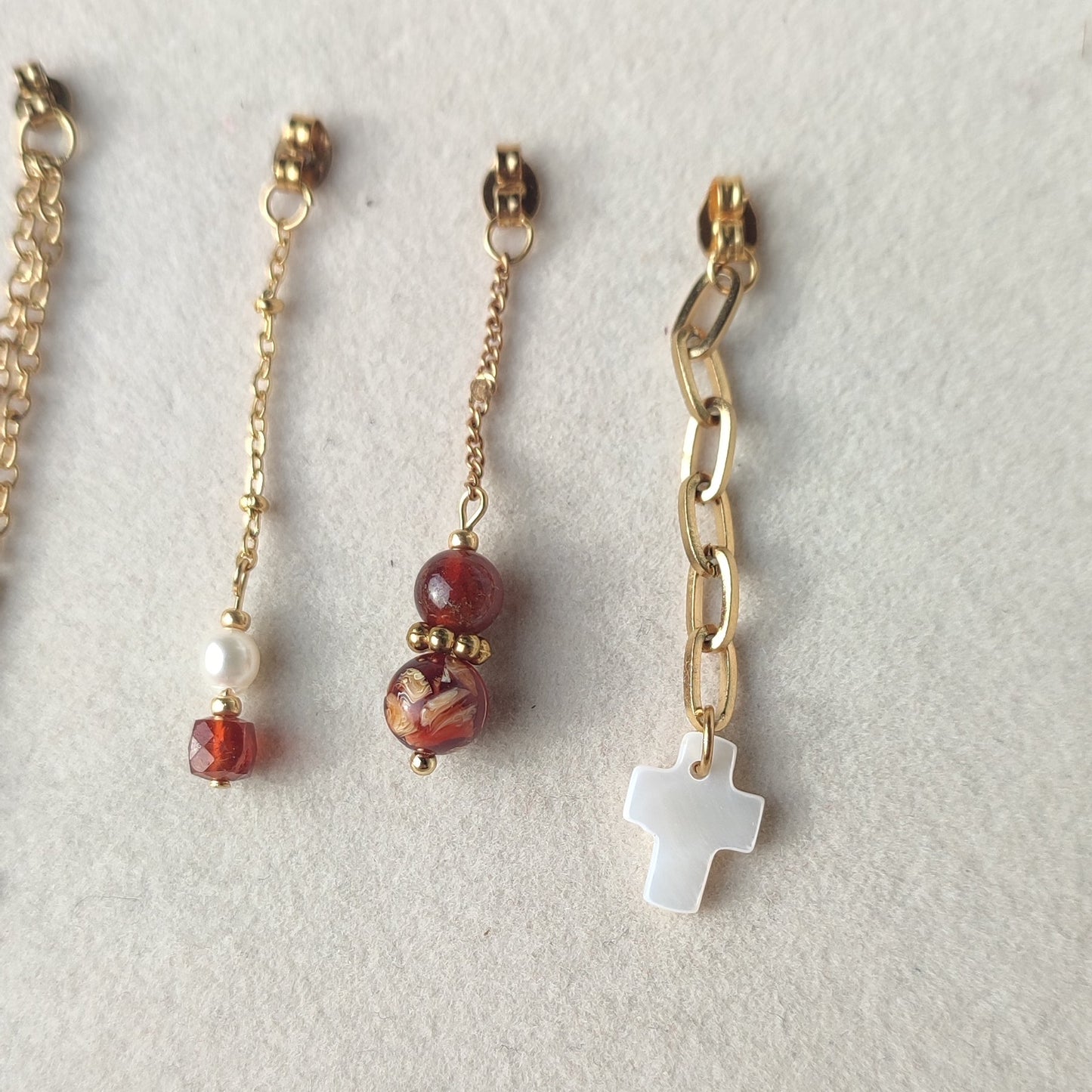 Dos de boucles ; création