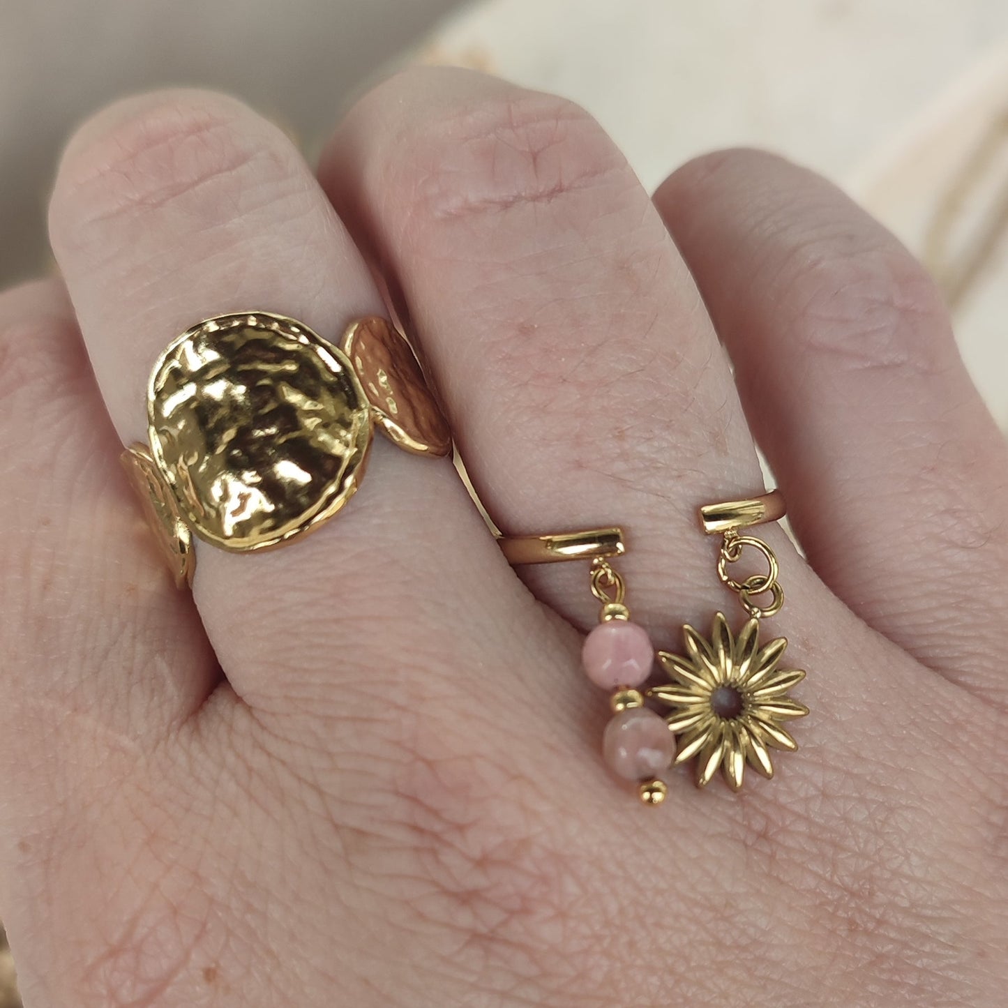 Bague Amelya ; création