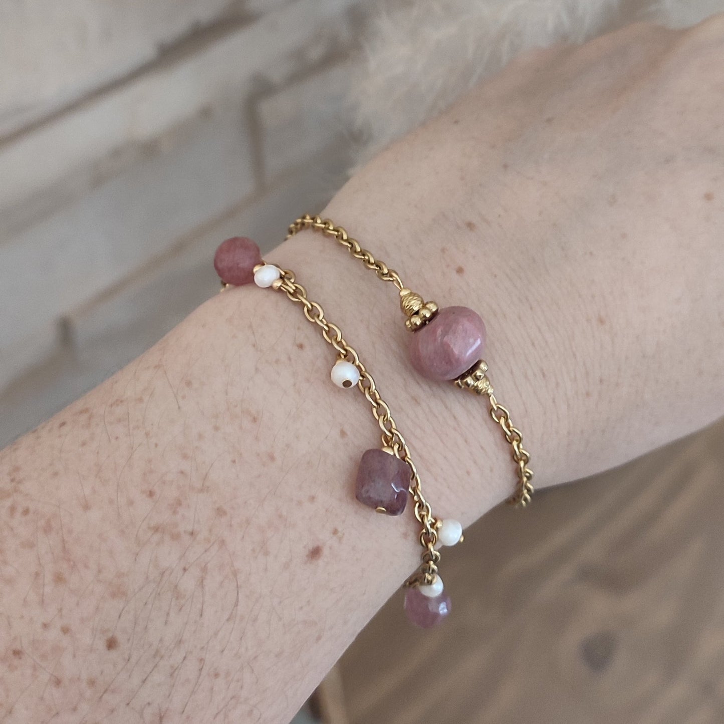 Bracelet Amelya ; création