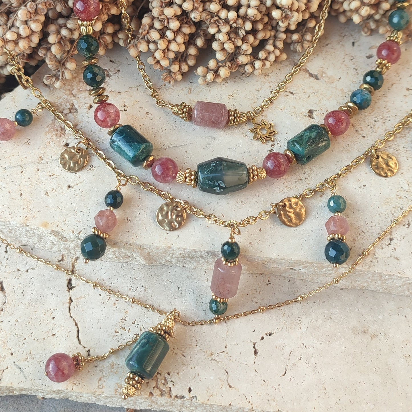 Collier Lysia ; création