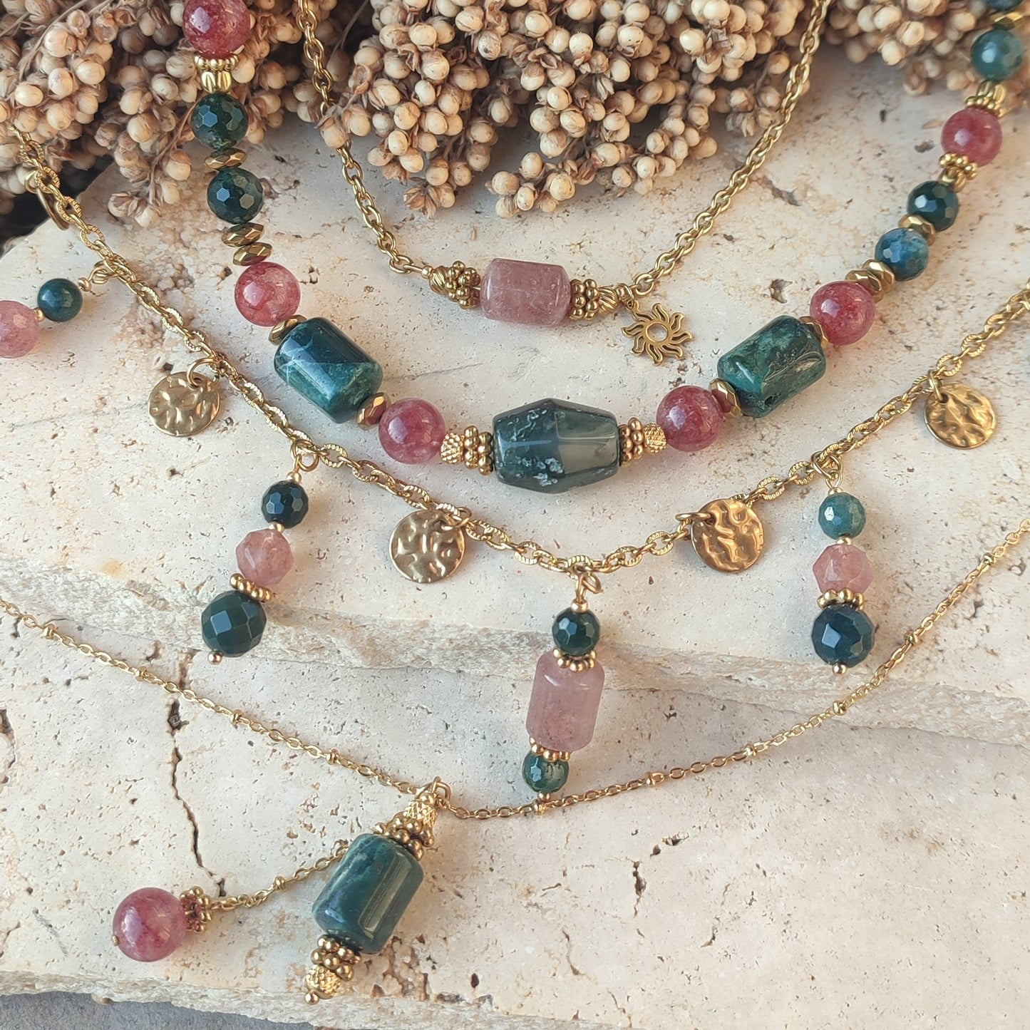 Collier Lyne ; création