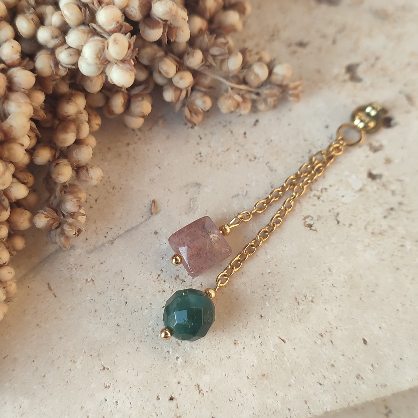 Dos de boucles Elysa ; création