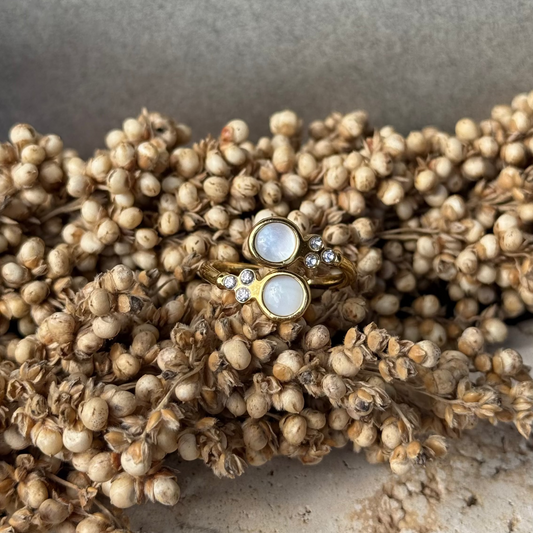Bague nacrée